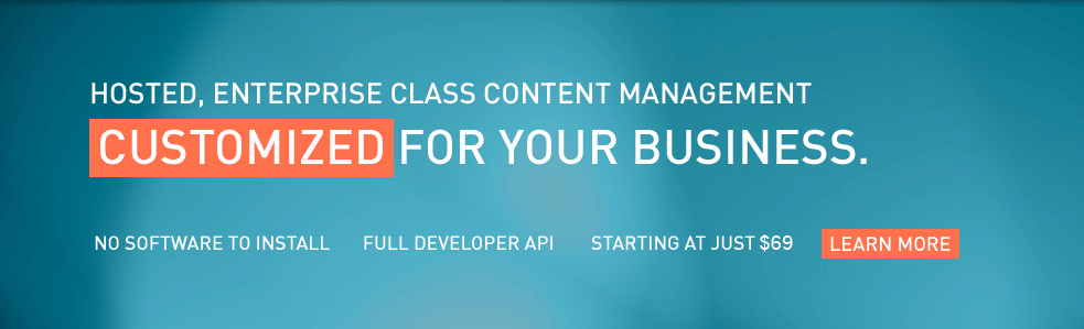 DriveCMS Saas Content Management System