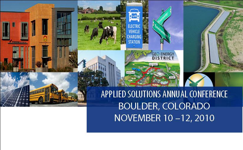 Applied Solutions Workshop