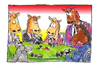 Casino party invitation